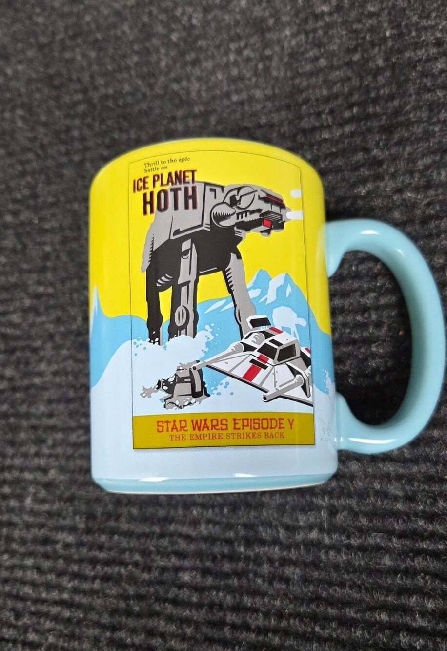 Disney Parks Star Wars Ice Planet Hoth Coffee Mug The Empire Strikes Back